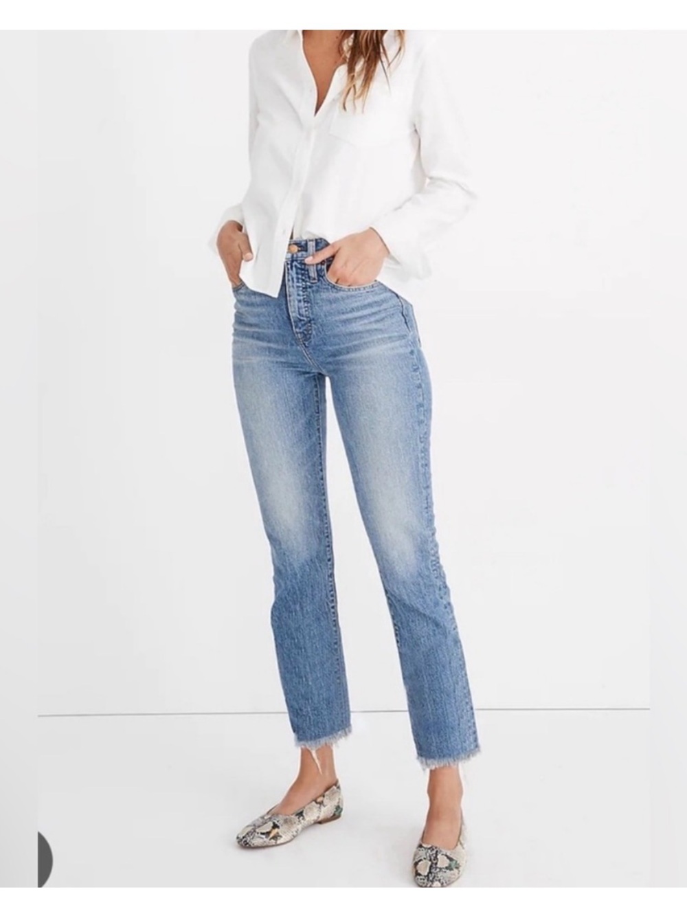 Madewell Perfect Vintage Straight Jeans